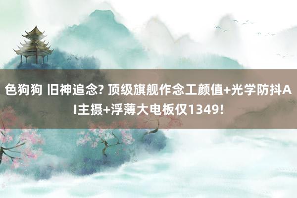 色狗狗 旧神追念? 顶级旗舰作念工颜值+光学防抖AI主摄+浮薄大电板仅1349!