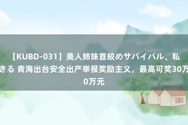 【KUBD-031】美人姉妹首絞めサバイバル、私生きる 青海出台安全出产举报奖励主义，最高可奖30万元